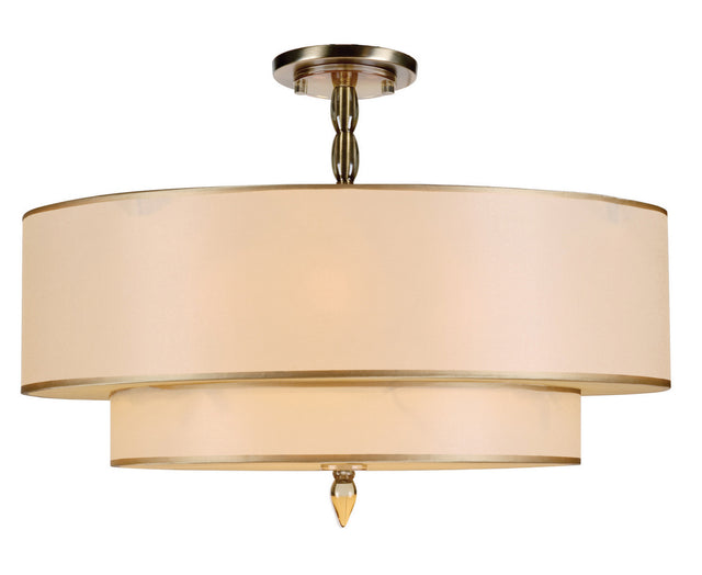 Luxo Flush Mount Ceiling Light by Crystorama