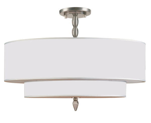 Luxo Semi-Flush Mount Ceiling Light by Crystorama