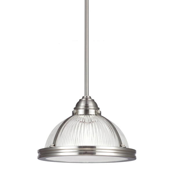 Pratt Street Prismatic Outdoor (Damp) Pendant by Generation Lighting