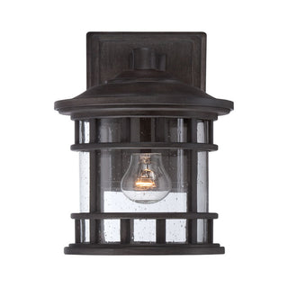 Buy black-coral-with-clear-glass-and-clear-shade Vista II Wall Lantern by Acclaim Lighting