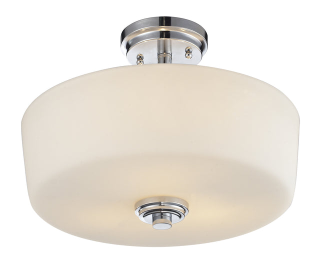 Lamina Outdoor (Damp) Semi-Flush Mount Ceiling Light by Z-Lite