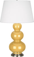 Triple Gourd Table Lamp by Robert Abbey