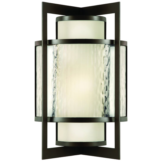 Singapore Moderne Outdoor Sconce by Fine Art Handcrafted Lighting - LED Compatible [Fine Art Handcrafted Lighting-818181ST|MAIN]