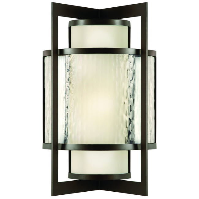Singapore Moderne Outdoor Sconce by Fine Art Handcrafted Lighting - LED Compatible [Fine Art Handcrafted Lighting-818181ST|MAIN]