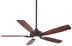 Oil Rubbed Bronze Finish with Medium Maple and Reversible Dark Walnut Blades