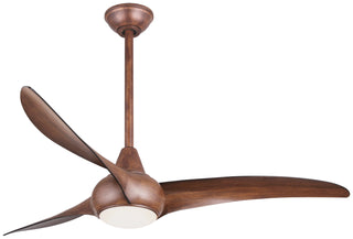 Buy distressed-koa-finish-with-distressed-koa-blades Light Wave Ceiling Fan with Light by Minka Aire