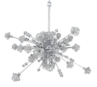 Buy chrome-with-firenze-clear-glass-and-clear-shade Constellation Pendant by Allegri