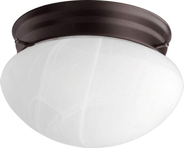 Faux Alabaster Mushrooms Outdoor (Damp) Ceiling Mount Light by Quorum