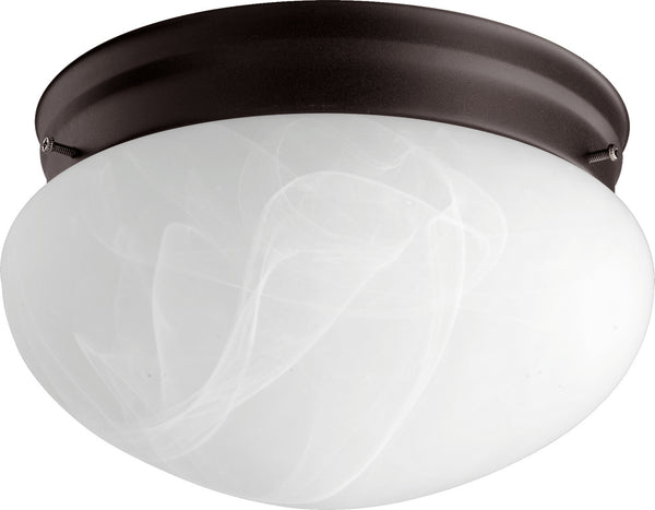 Faux Alabaster Mushrooms Outdoor (Damp) Ceiling Light by Quorum