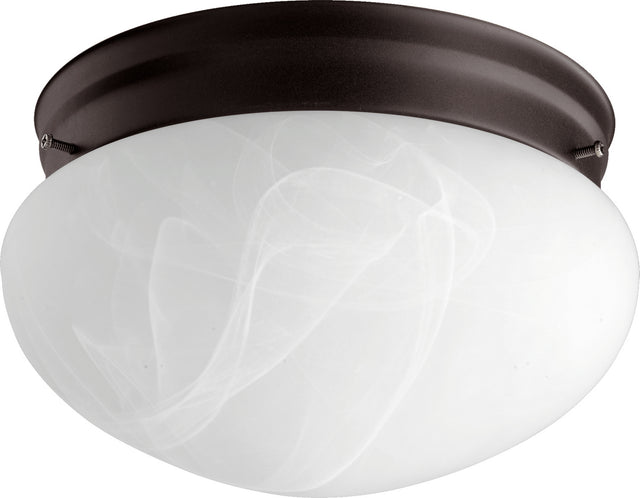 Faux Alabaster Mushrooms Outdoor (Damp) Ceiling Mount Light by Quorum