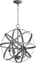 Celeste Outdoor (Damp) Chandelier by Quorum