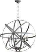 Celeste Outdoor (Damp) Chandelier by Quorum