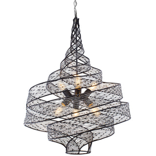 Buy steel-and-metal-shade Flow Pendant by Varaluz