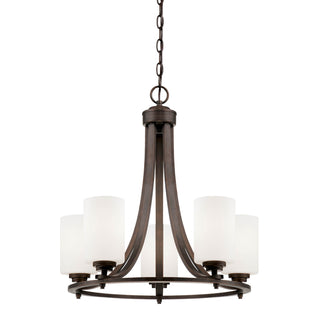 Buy rubbed-bronze Bristo Chandelier by Millennium