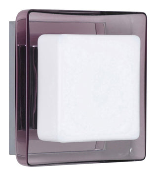 Buy chrome-with-opal-amethyst-6-325-x-6-325-x-2-75-glass-and-purple-shade Alex Sconce by Besa