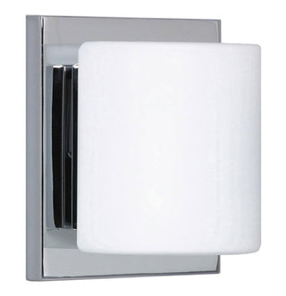 Buy chrome-with-opal-matte-4-375-x-4-375-x-3-glass-and-opal-shade Paolo Sconce by Besa