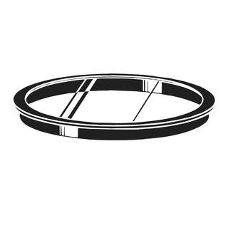 Buy black-with-clear-tempered-glass Aluminum Lens Accessory by Kichler