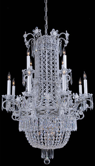 Buy f031-silver-painted Metropolitan Chandelier by Metropolitan
