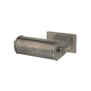 Buy historic-nickel Gaines Outdoor (Damp) Picture Light by Hudson Valley