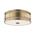 Gaines Outdoor (Damp) Flush Mount Ceiling Light by Hudson Valley