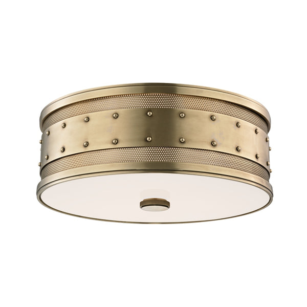 Gaines Outdoor (Damp) Flush Mount Ceiling Light by Hudson Valley