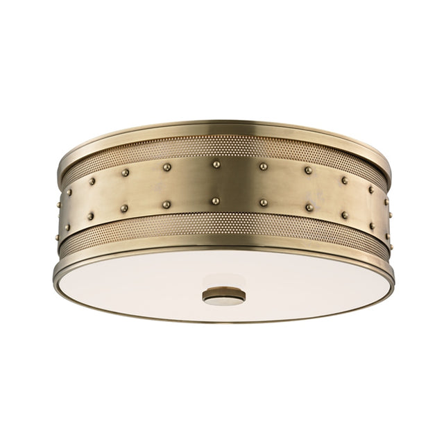 Gaines Outdoor (Damp) Flush Mount Ceiling Light by Hudson Valley