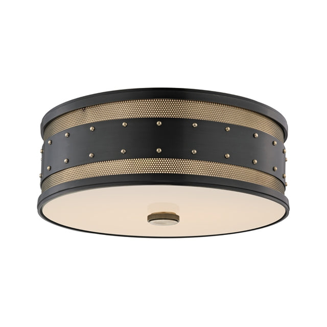Gaines Outdoor (Damp) Flush Mount Ceiling Light by Hudson Valley
