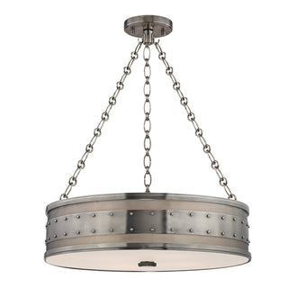 Buy historic-nickel Gaines Outdoor (Damp) Chandelier by Hudson Valley