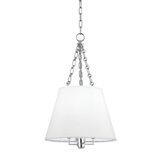Buy polished-nickel Burdett Outdoor (Damp) Pendant by Hudson Valley