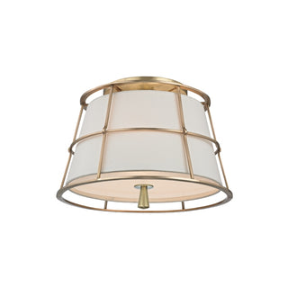 Savona Outdoor (Damp) Flush Mount Ceiling Light by Hudson Valley