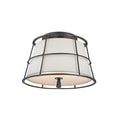 Savona Outdoor (Damp) Flush Mount Ceiling Light by Hudson Valley