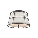 Savona Outdoor (Damp) Flush Mount Ceiling Light by Hudson Valley