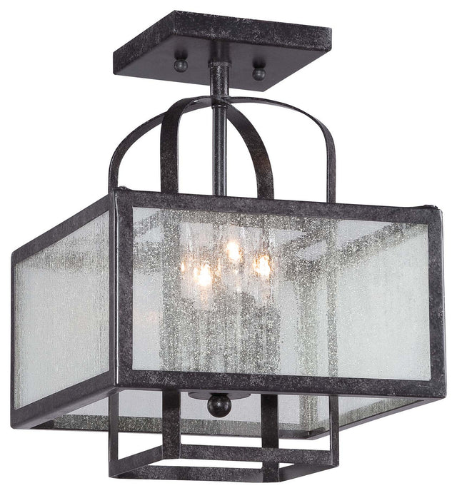 Camden Square Outdoor (Damp) Semi Flush Mount Light by Minka-Lavery