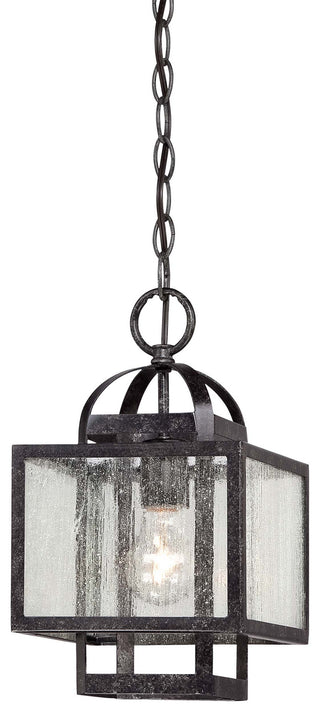 Camden Square Outdoor (Damp) Pendant by Minka-Lavery