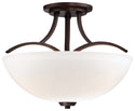 Overland Park Outdoor (Damp) Flush Mount Ceiling Light by Minka-Lavery