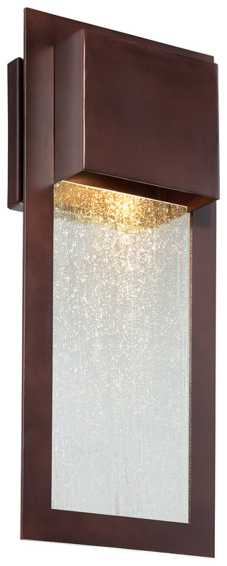 Buy alder-bronze-with-clear-seeded-glass-and-clear-shade Westgate Outdoor (Wet) Wall Lantern by Minka-Lavery