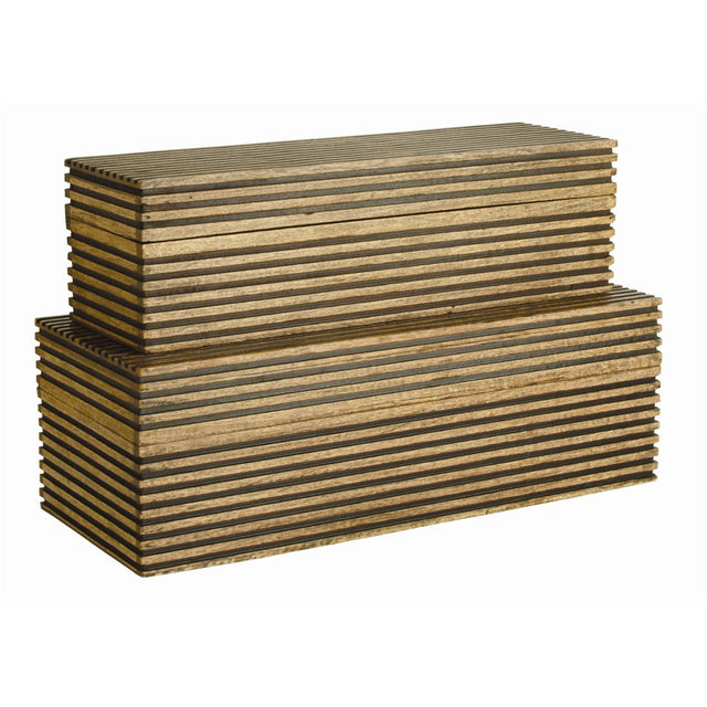 Trinityes Boxes, Set of 2 by Arteriors