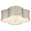 Basil Outdoor (Damp) Flush Mount Ceiling Light by Visual Comfort Signature