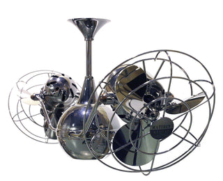 Buy black-nickel-finish-with-black-nickel-blades Vent-Bettina Ceiling Fan by Matthews Fan Company