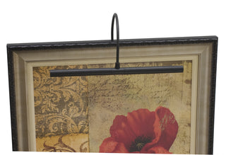 Buy black-with-metal-glass-and-black-shade Advent Picture Light by House of Troy