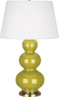 Triple Gourd Table Lamp by Robert Abbey