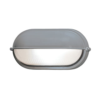 Buy satin-with-frosted-glass-and-frosted-shade Nauticus Outdoor (Wet) Sconce by Access