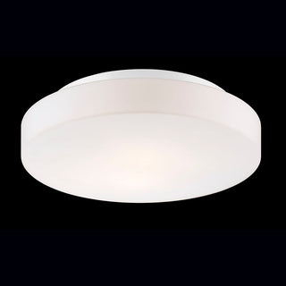 Buy white-with-opal-white-glass-glass-and-white-shade Ramata Flush Mount Ceiling Light by Eurofase