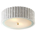 Frank Outdoor (Damp) Flush Mount Ceiling Light by Visual Comfort Signature