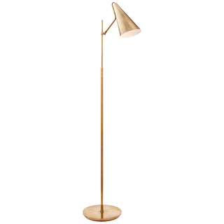 Buy hand-rubbed-antique-brass Clemente Floor Lamp by Visual Comfort Signature