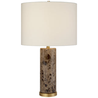 Buy brown-marble Cliff Table Lamp by Visual Comfort Signature