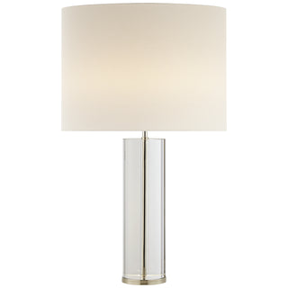 Buy crystal-with-polished-nickel Lineham Table Lamp by Visual Comfort Signature