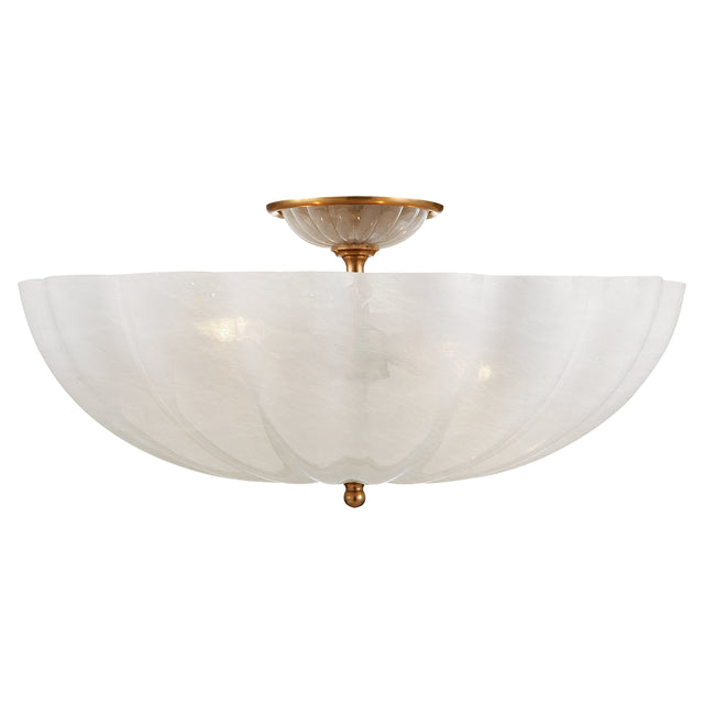 Rosehill Outdoor (Damp) Flush Mount Ceiling Light by Visual Comfort Signature