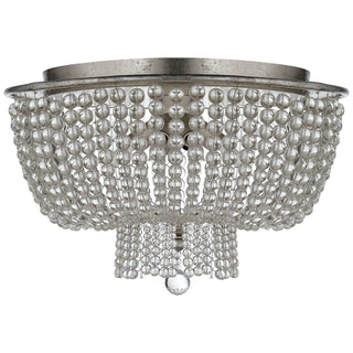 Jacqueline Outdoor (Damp) Flush Mount Ceiling Light by Visual Comfort Signature