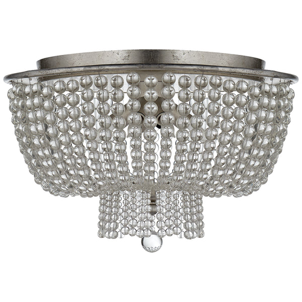 Jacqueline Outdoor (Damp) Flush Mount Ceiling Light by Visual Comfort Signature
